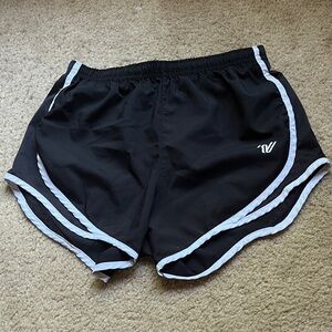 Varsity Women's Black Running Shorts